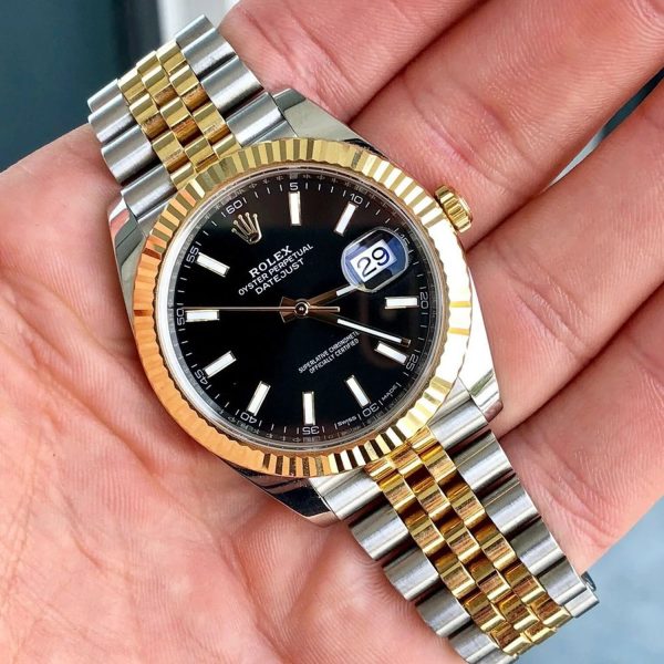 Datejust 41 Two Tone Oystersteel and yellow gold Black Dial 126333-0014 - Image 9