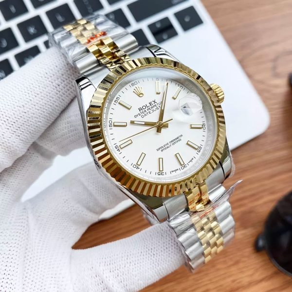 Datejust II ( Silver & Goldmix ) 41mm - Image 10