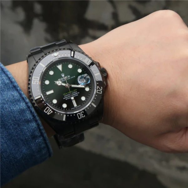 Sea Dweller Full Black Multiple Dial Color Options 43mm - Image 14