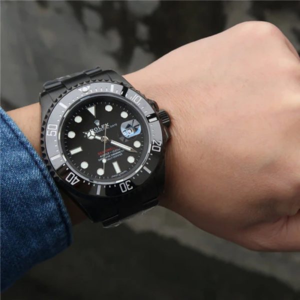 Sea Dweller Full Black Multiple Dial Color Options 43mm - Image 16