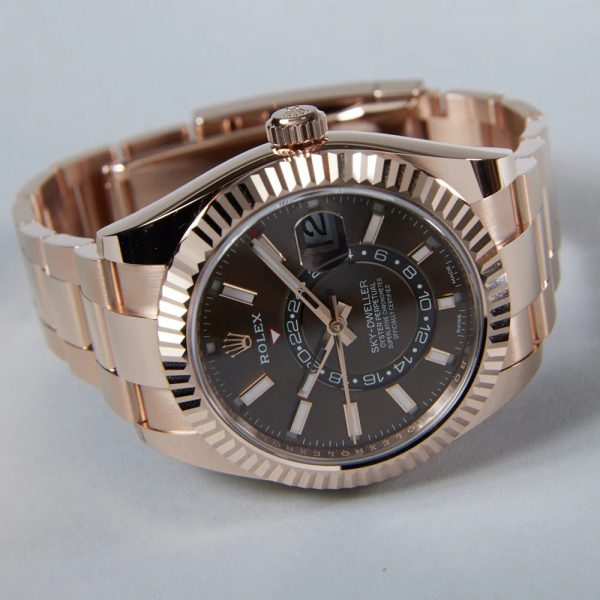 Sky-Dweller 42mm Brown Dial Rose Gold Men's Watch M326935-0006 - Image 3