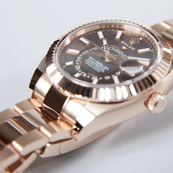 Sky-Dweller 42mm Brown Dial Rose Gold Men's Watch M326935-0006 - Image 7