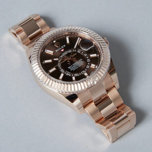 Sky-Dweller 42mm Brown Dial Rose Gold Men's Watch M326935-0006 - Image 8